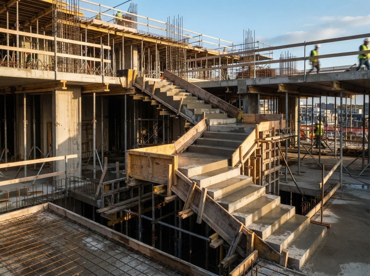 Izvedena oplata i betonski elementi nestambene građevine